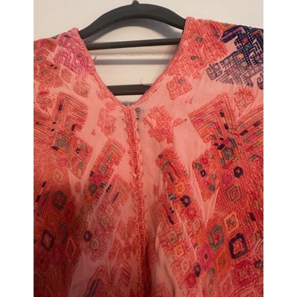 Arloom. One-of-a-Kind Huipil Pink Top. Size M/L. - Picture 6 of 7